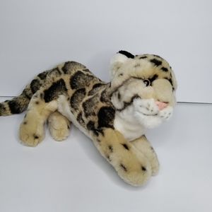Webkinz Signature Clouded Leopard Endangered Species 12” Plush No Code GANZ T20.